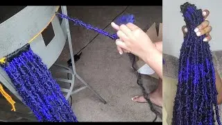BUTTERFLY LOCS CROTCHET 🦋How to Make From Scratch