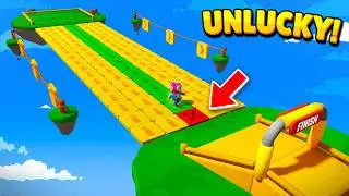 TOP 100 UNLUCKY MOMENTS IN STUMBLE GUYS!