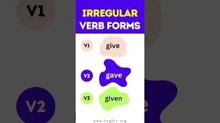 Three Forms of Verb V1, V2, V3