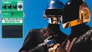 Daft Punk Synth Secrets Using the Digitech Bass Synth Wah