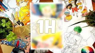 1h pour faire le meilleur dessin manga !