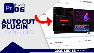 ONE CLICK EDIT Using AutoCut Plugin | Premiere Pro 2023 AI Mastery Beginners To Advance Urdu/Hindi