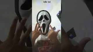 ghostface playing put a finger down #music #challenge #quiz #song #ghostface #shorts #scream #horror