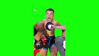Green Screen UFC Fighter Screaming Meme