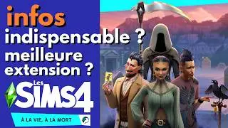 The BEST EXPANSION in a LONG time? Essential ? SIMS 4: Life And death 💀