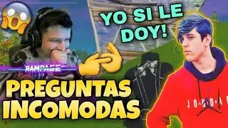 🔥KOD Y SLAYER RESPONDEN PREGUNTAS INCOMODAS en Directo! 👉👌Rampage se Asombra al escucharlas 😱