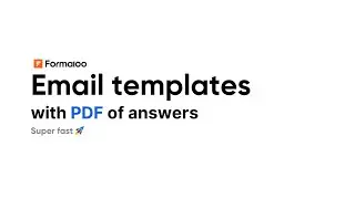 How to send a custom emails with PDF of submissions