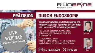 Operationsmethoden und Möglichkeiten mit vollendoskopischen Techniken