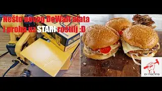 Novi DeWalt alat i STARI roštilj , idealna kombinacija :D