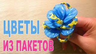 Мастер-класс по изготовлению цветов из полиэтиленовых пакетов своими руками