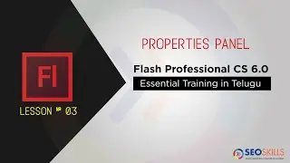 Properties Panel in Adobe Flash Professional CS6