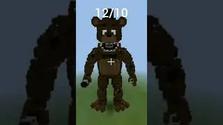 Minecraft Which Build Looked The Best🤔 FNAF Edition