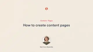 How to edit content pages | Sharetribe Tutorial