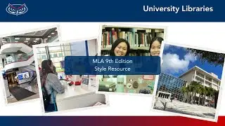 MLA 9th Edition Citation Style Instruction