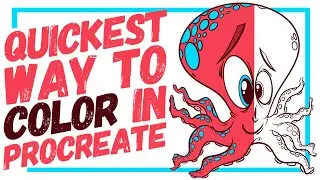 The Quickest Way To Color In Procreate (HINT- It’s Not the Paint Bucket Fill!)