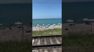 Пляж #лазаревское #лазаревскоесочи  Аше