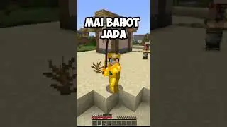 I saved my Dhanno from Dangerous Pillagers Mafia #shorts #minecraftshorts