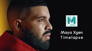 Maya Xgen Timelapse (Drake's hair & beard)