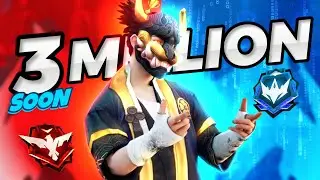 🔴ROAD TO 3 MILLION SUBS 🤩 AND FULL ENJOYMENT 🥳+ TO TOP 1 #freefirelive #rai⭐#classyff #gyangaming