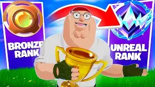 How High of a RANK Can I Get in 1 HOUR... (Fortnite)