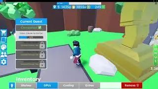 Completing Quest 10 for level 105 [Owl's Hunger] - Dogecoin Mining Tycoon [Roblox]