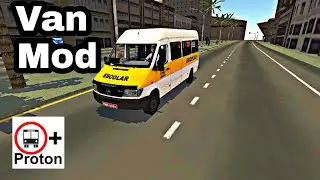 Proton Bus Simulator - Mercedes-benz  Sprinter Van Android Gameplay HD