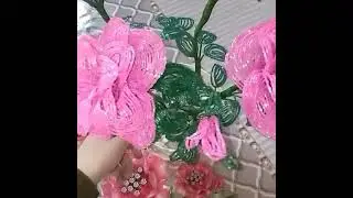 muncuqdan qızılgül  Роза из бисера