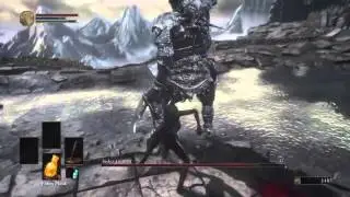 Dark Souls 3- First Boss Walkthru (as Deprived)