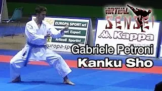 Gabriele Petroni - Kata Kanku Sho - FINAL - Italian Kata Championships Ostia 2014
