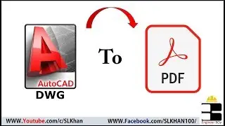 Convert autocad file to pdf | how to convert dwg to pdf