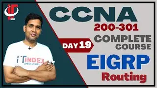 CCNA Day 19 | EIGRP Routing | Explanation and Configuration