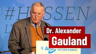 ALEXANDER GAULAND - "Ampel-FASCHINGSTRUPPE auf NARRENSCHIFF!" | #Wahlkampf | Frankenberg, 01.10.23