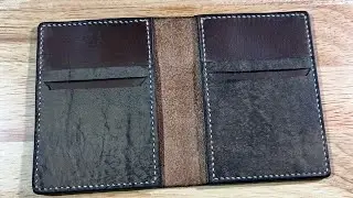 Slim Leather Wallet By Nick Schade