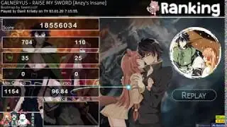 {osu!} GALNERYUS - RAISE MY SWORD ★4.67 (FC)