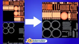 Baking Multiple Textures to One Map