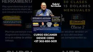 Short de la Clase 2 #cursoescanerdesdecero #shorts #escanerautomotriz #escaner #diagnostico