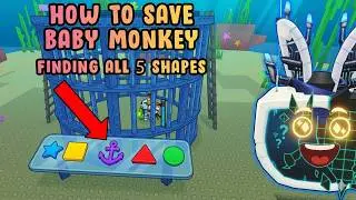 How to Save the Baby Monkey in Catch and Tame Forgotten Depths Shapes Guide (how to find all shapes)
