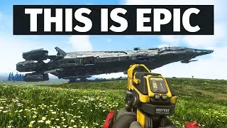 Star Citizen added a CAPITAL ship... (RSI Polaris Ship Tour)