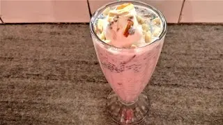 Rose Falooda Recipe | How To Make Weikfield Rose Falooda At Home | Instant Falooda Mix Recipe