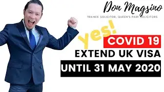 COVID 19: Advise how and what documents to extend a visa during the pandemic but only limited time!