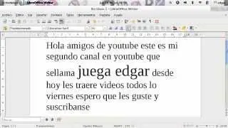 nuevo canal yeeeey