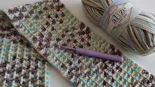 Crochet Unisex Blanket Pattern That's SHOCKINGLY Simple 😍 | Beginner Friendly