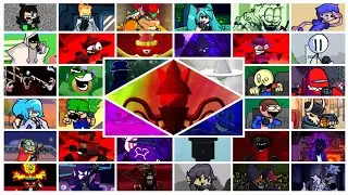 FNF Nemesis but every turn a different character sings it