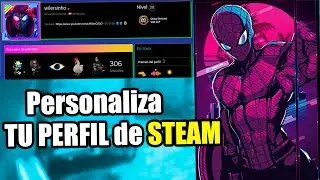 COMO PERSONALIZAR EL PERFIL DE STEAM GRATIS | para principiantes
