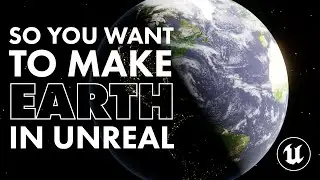 How to make EARTH in unreal 5.2 - UPDATED 