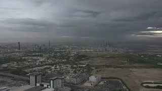 Dubai Rain in 8K