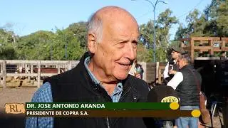 DR. JOSE ANTONIO ARANDA, PRESIDENT OF EL ROCIO DE COPRA SA