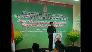 Mubeslub Bamus Betawi KH. Luthfi Hakim