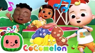 HOP with Little Bunnies! 🐰🎶 | Forest Animals | Dance Party | CoComelon | Nursery Rhymes & Kids Songs