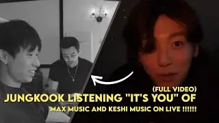 JUNGKOOK LISTENING AND SINGING 
